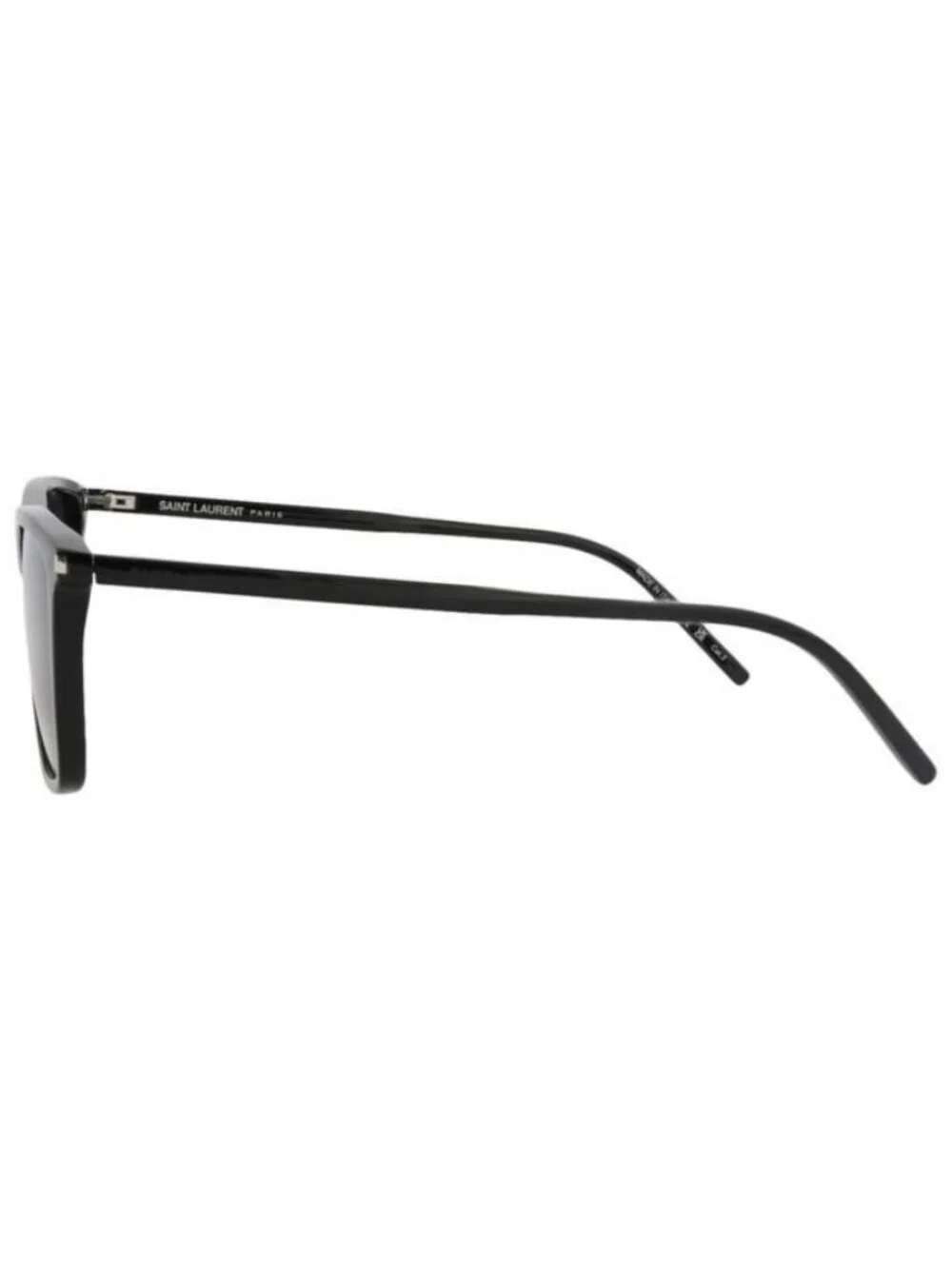 New Saint Laurent Mens Square/Rectangle Black Black Black Fashion Designer Sungl
